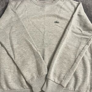 Light Gray Crewneck Sweater